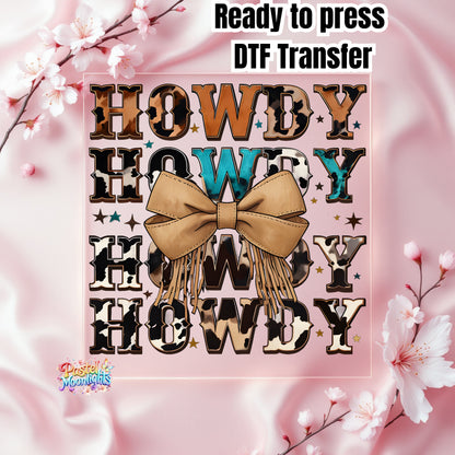 Western Design 45 DTF Print Ready to Press