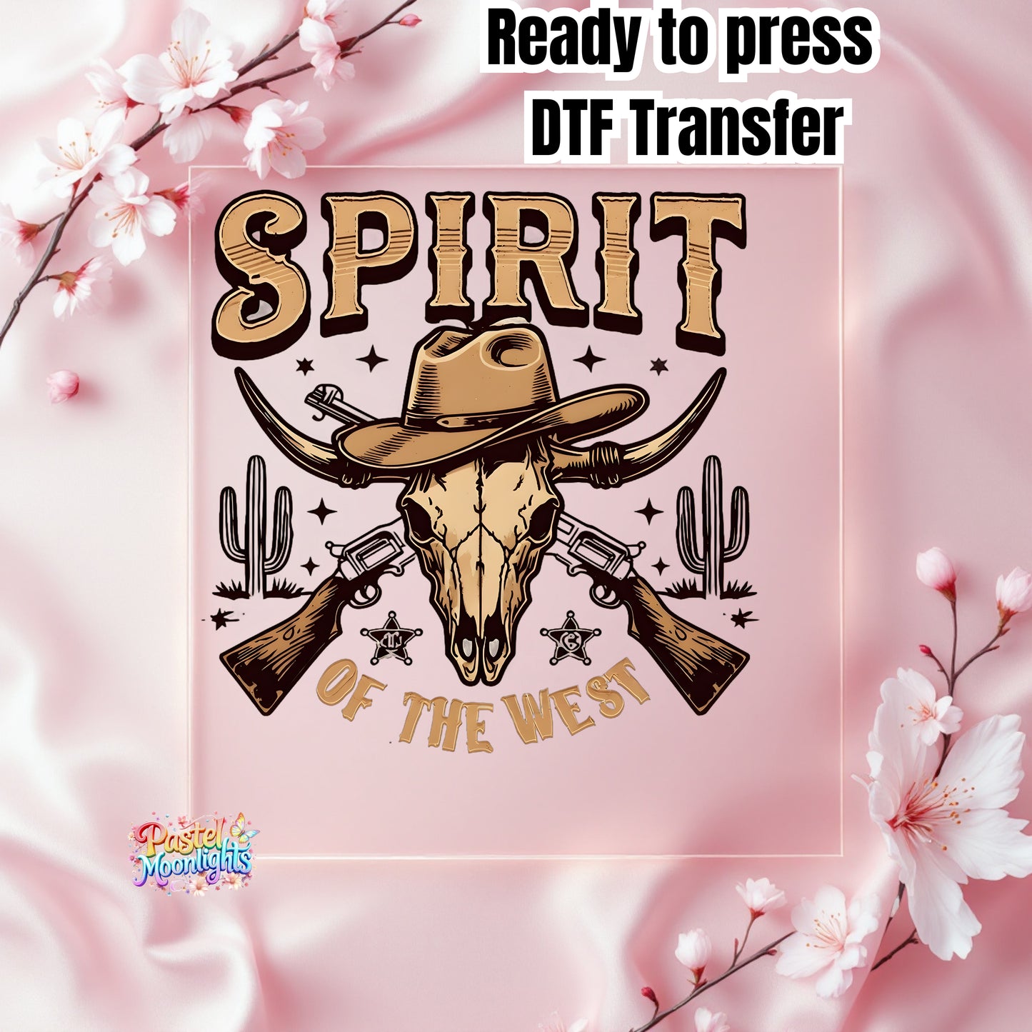 Western Design 4 DTF Print Ready to Press