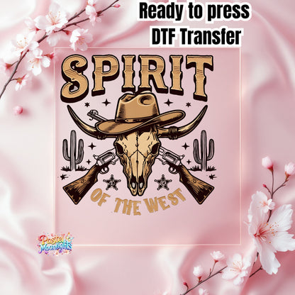 Western Design 4 DTF Print Ready to Press