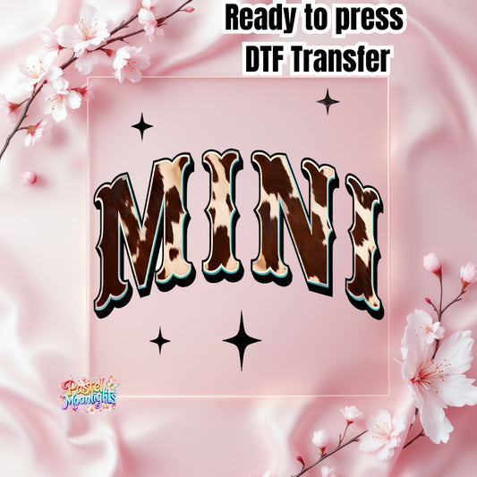 Western Design 6 DTF Print Ready to Press