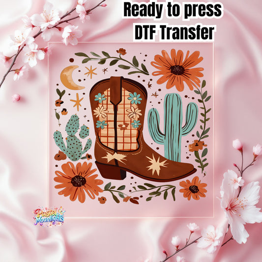 Western Design 9 DTF Print Ready to Press