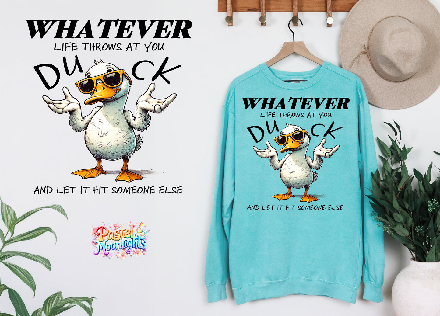 Whatever Life Throws At You DTF Print Ready to Press