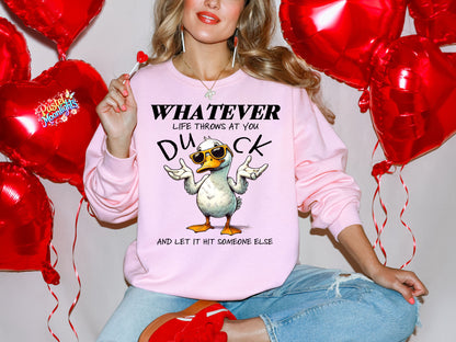 Whatever Life Throws At You DTF Print Ready to Press