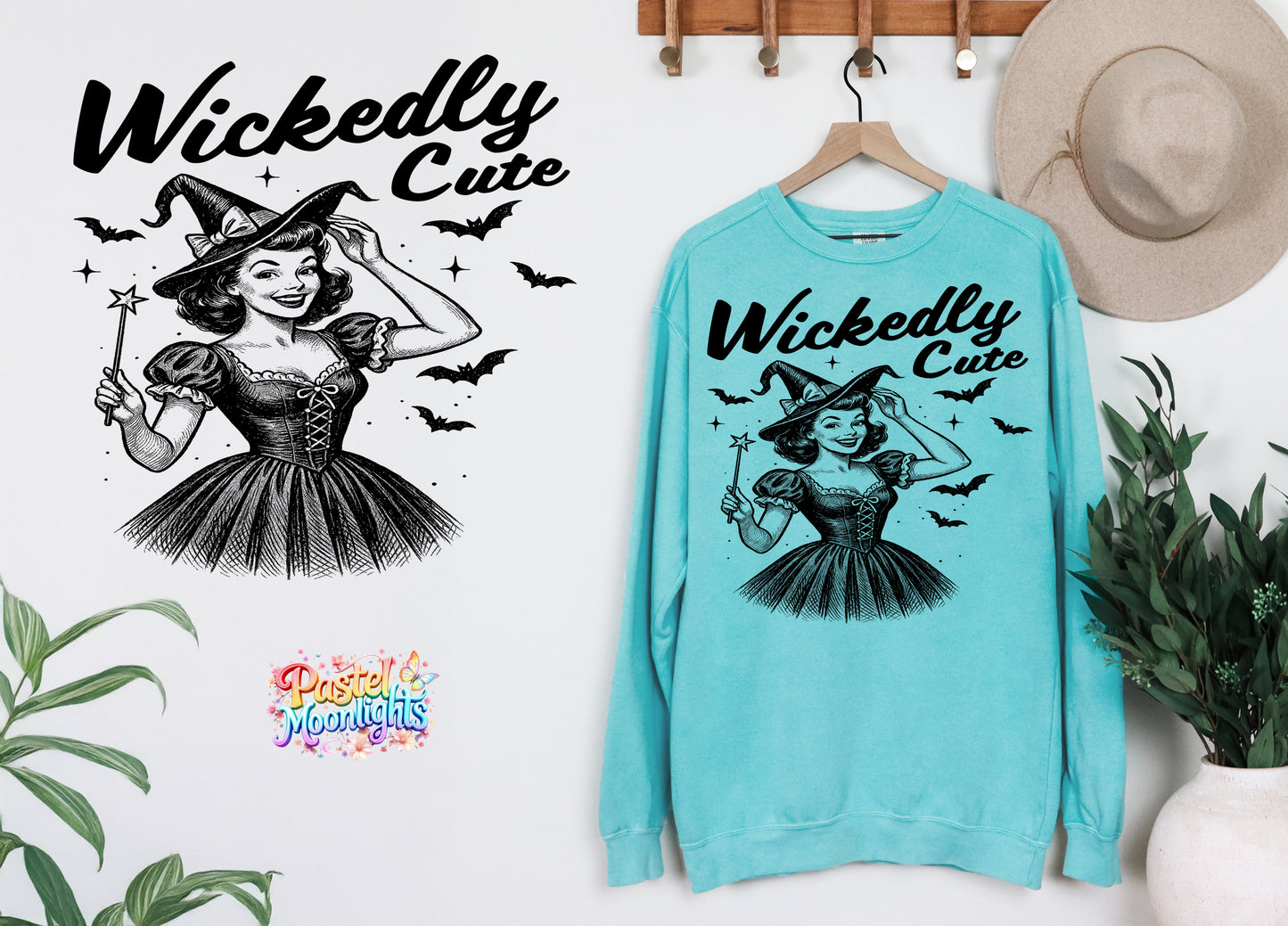 Wickedly Cute DTF Print Ready to Press