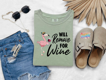 Will Remove For Wine  DTF Print Ready to Press