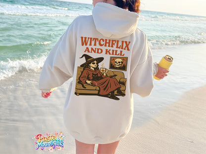 Witchflix and kill DTF Print Ready to Press