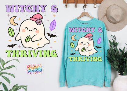 Witchy & Thriving DTF Print Ready to Press