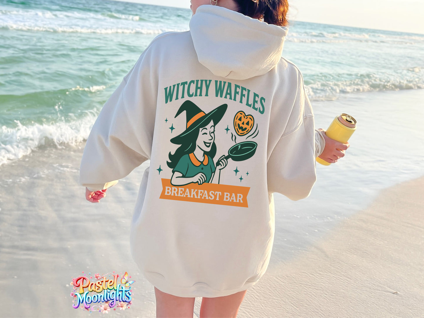 Witchy waffles breakfast bar DTF Print Ready to Press