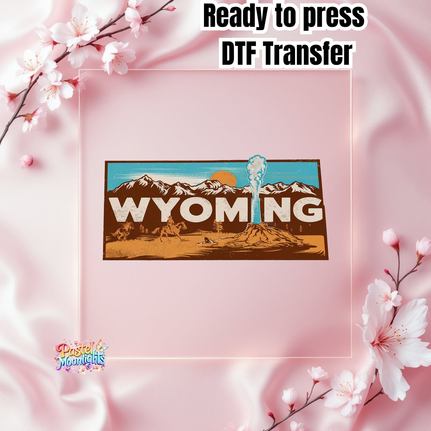 Wyoming The Equality State DTF Print Ready to Press