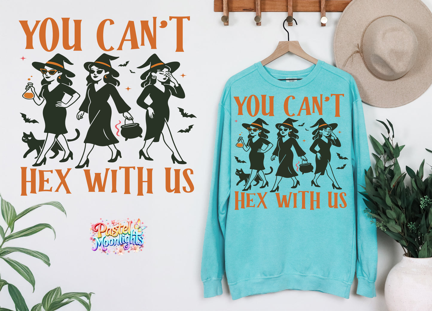 You Can’t Hex With Us 1 DTF Print Ready to Press