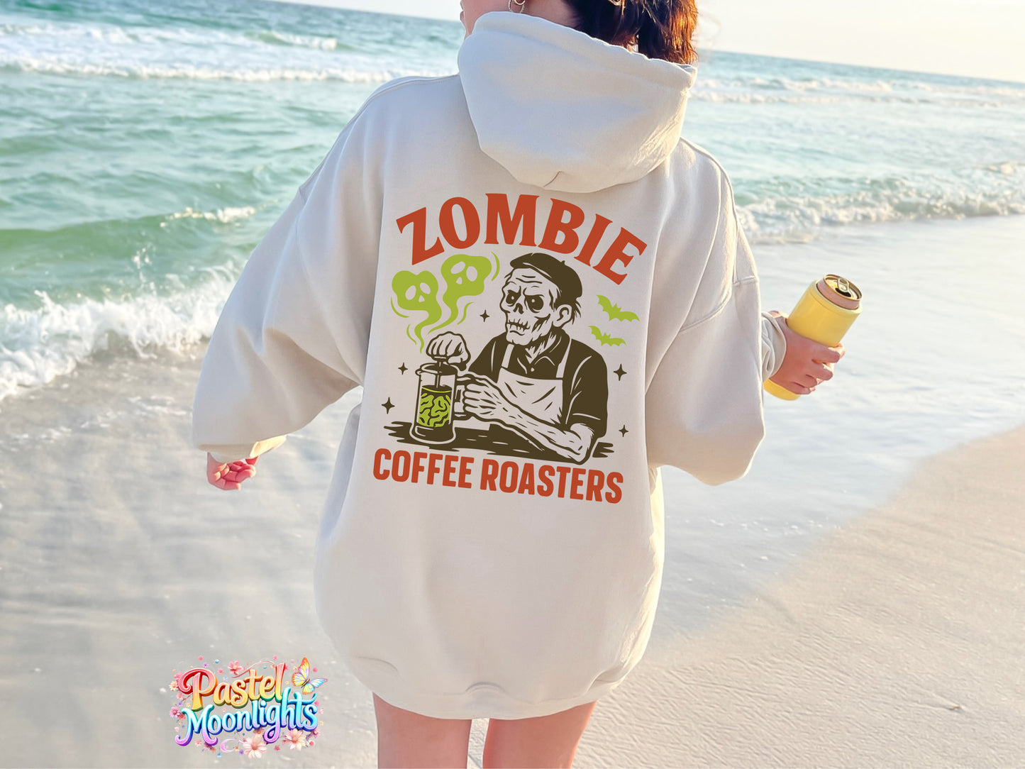 Zombie Coffee Roasters DTF Print Ready to Press