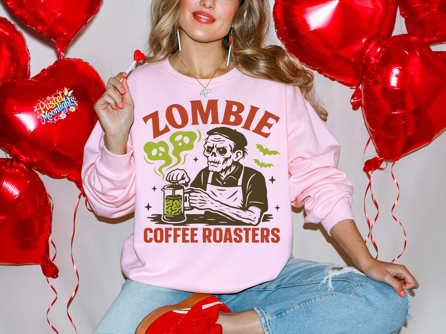 Zombie Coffee Roasters DTF Print Ready to Press