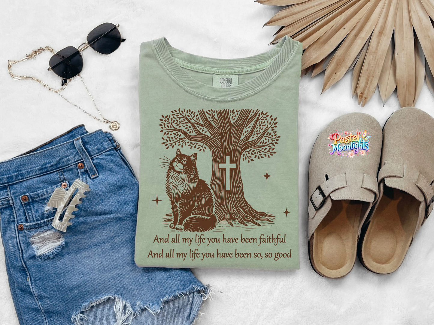 And all my life you have benn faithful and all my life you have been so so good DTF Print Ready to Press