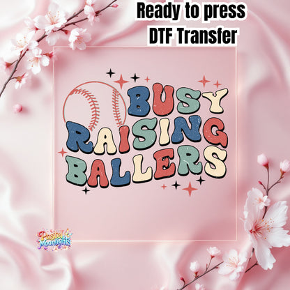 Baseball Design 11 DTF Print Ready to Press