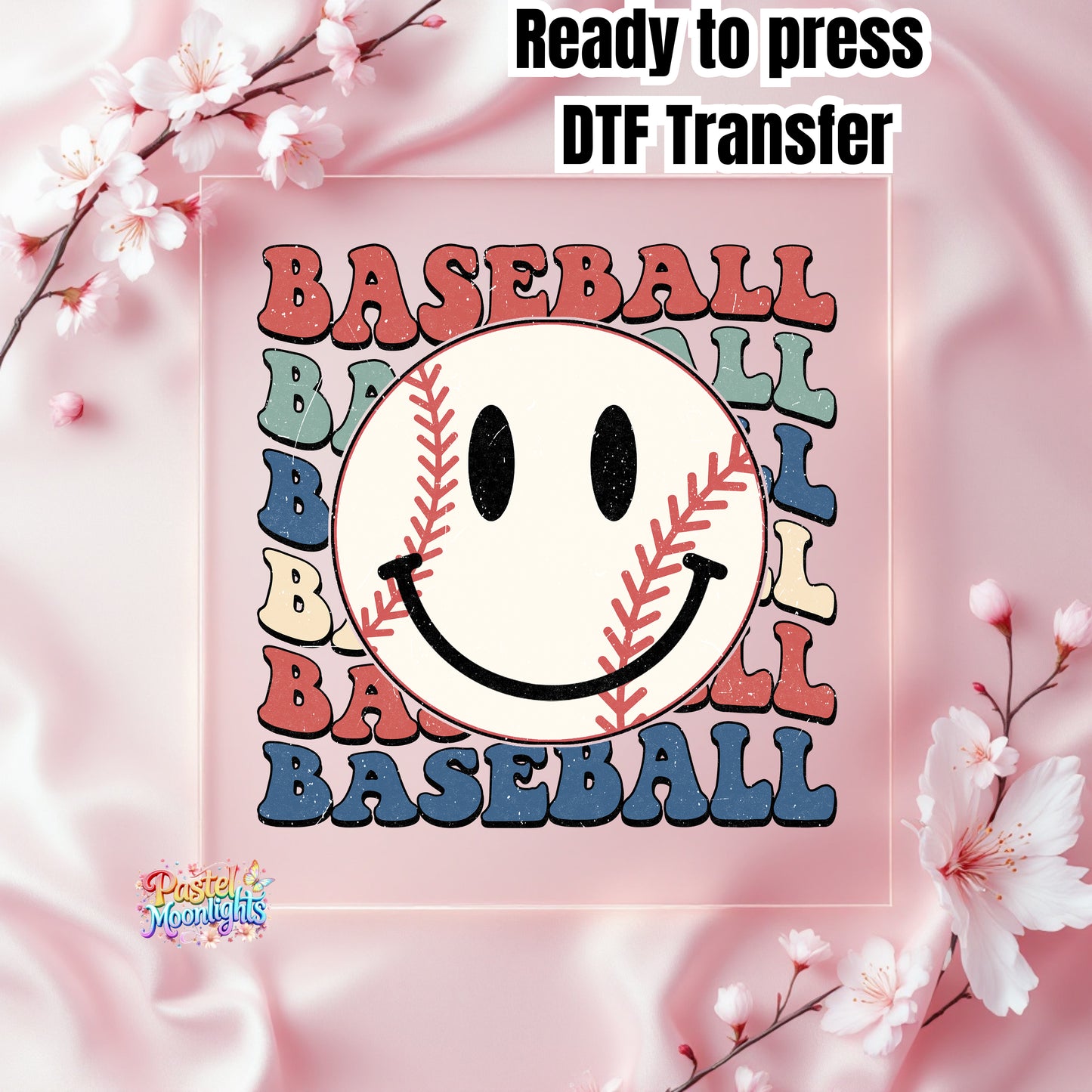 Baseball Design 4 DTF Print Ready to Press