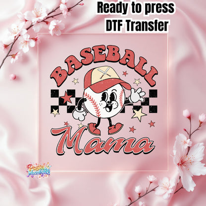 Baseball Design 7 DTF Print Ready to Press