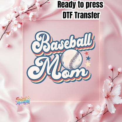 Baseball Design 8 DTF Print Ready to Press