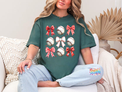 Baseball coquette DTF Print Ready to Press