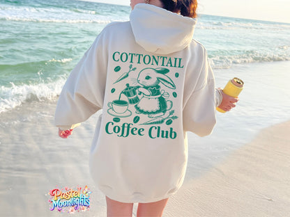 Cotton tail coffee club coffee makes me hoppy DTF Print Ready to Press