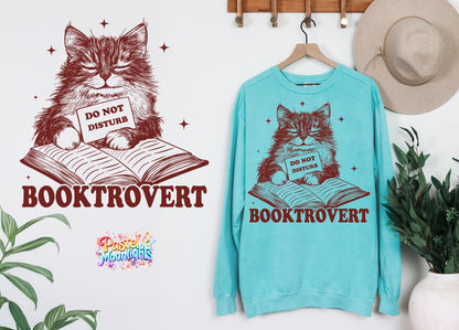 Do not disturb booktrovert DTF Print Ready to Press