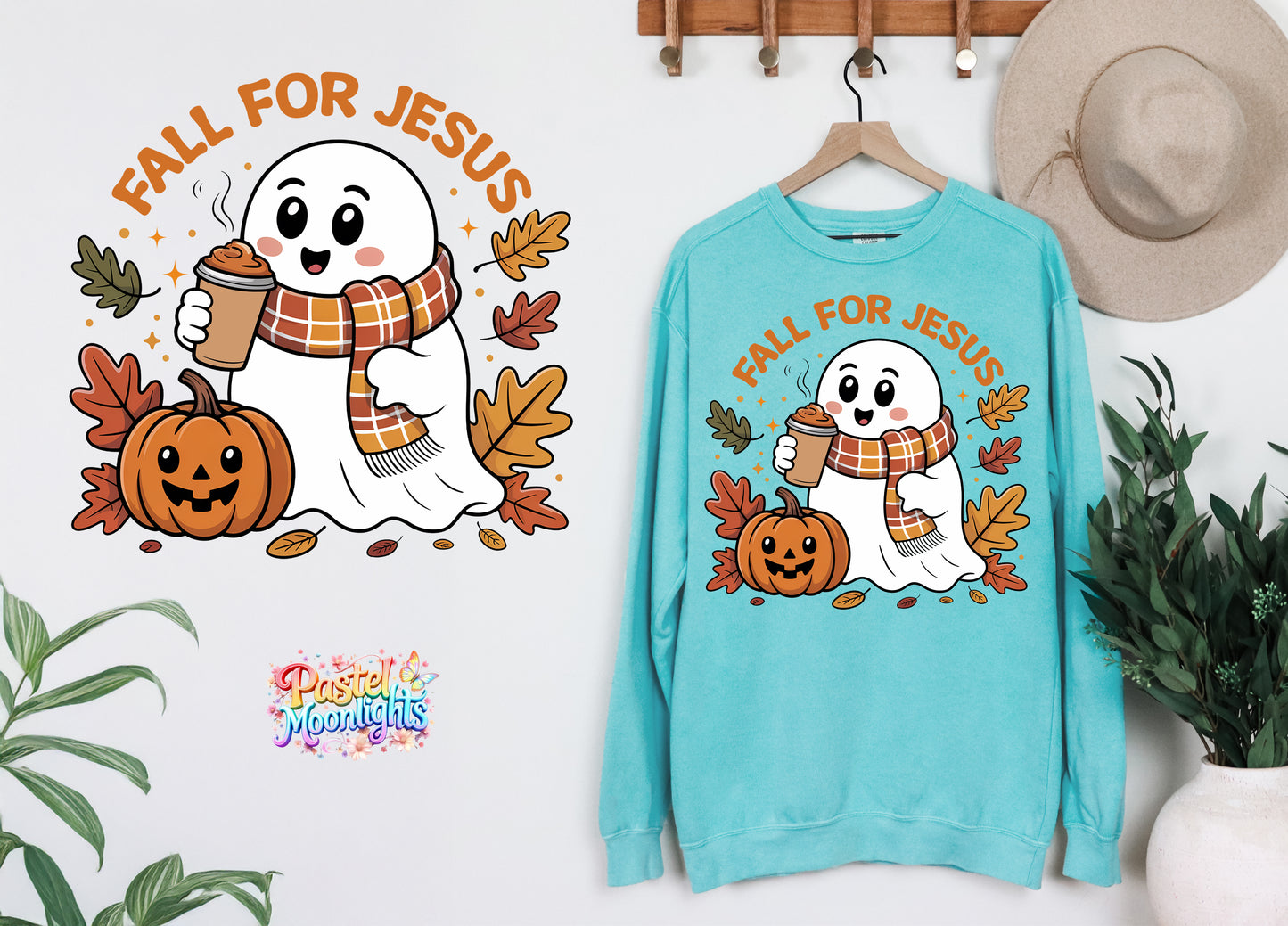 Fall for Jesus DTF Print Ready to Press