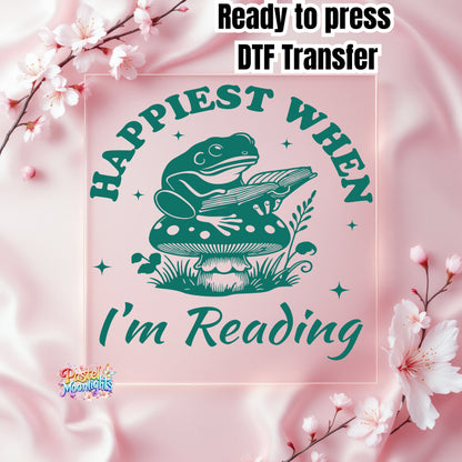 Happiest when i'm reading DTF Print Ready to Press