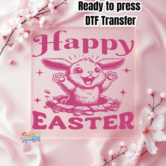 Happy easter DTF Print Ready to Press