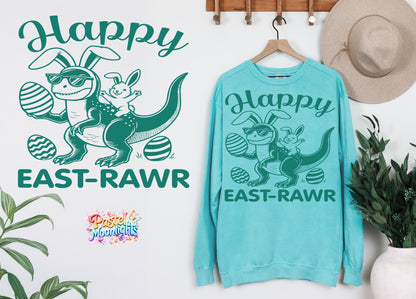 Happy east rawr DTF Print Ready to Press
