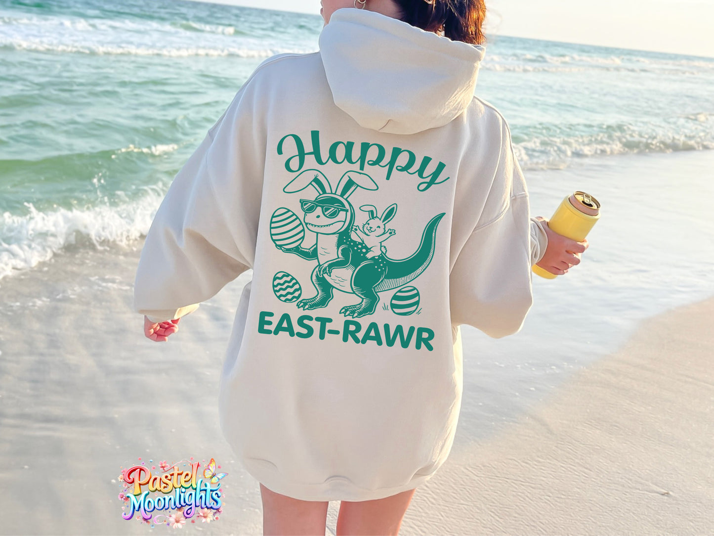 Happy east rawr DTF Print Ready to Press