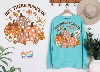 Hey there pumpkin DTF Print Ready to Press