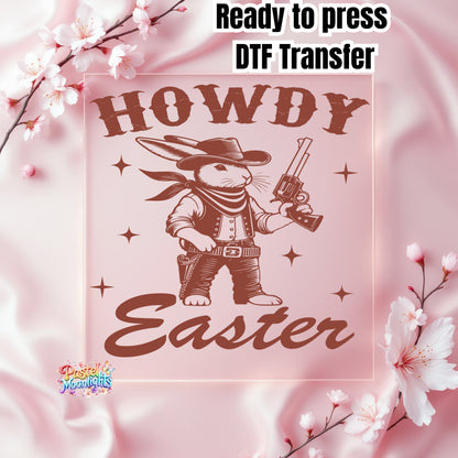 Howdy easter DTF Print Ready to Press