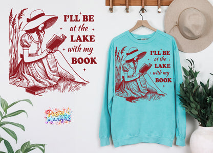 I'll be at the lake with my book DTF Print Ready to Press