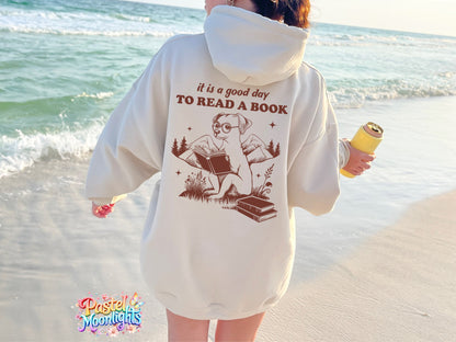 It is a good day to read a book DTF Print Ready to Press