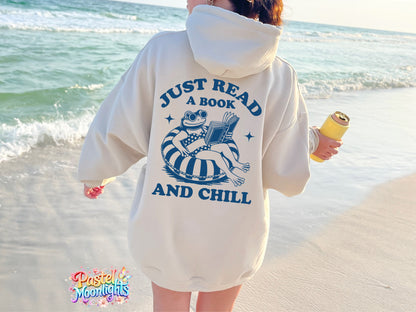 Just read book and chill DTF Print Ready to Press