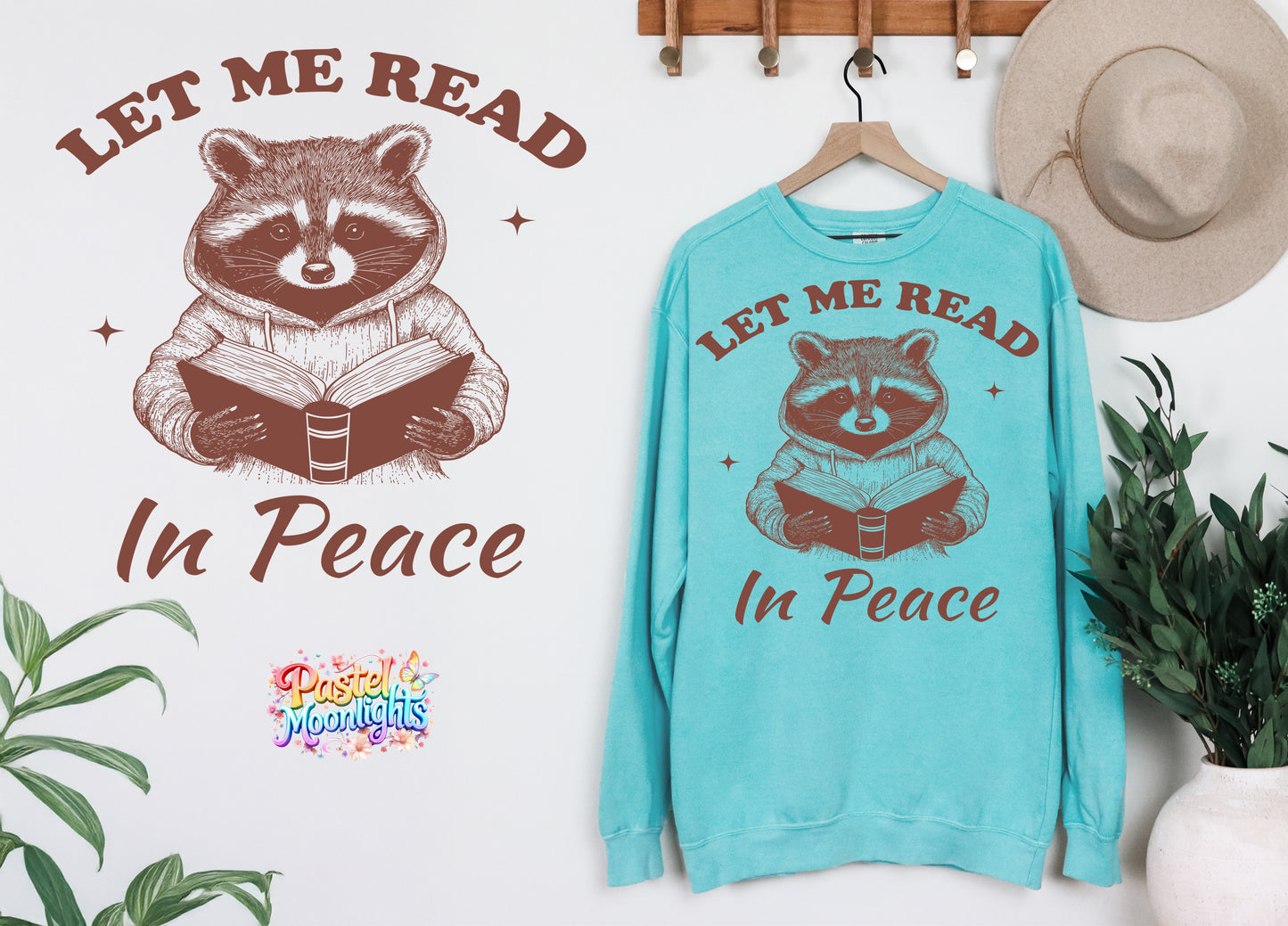 Let me read in peace DTF Print Ready to Press