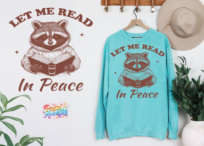 Let me read in peace DTF Print Ready to Press