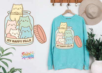 My happy pills DTF Print Ready to Press