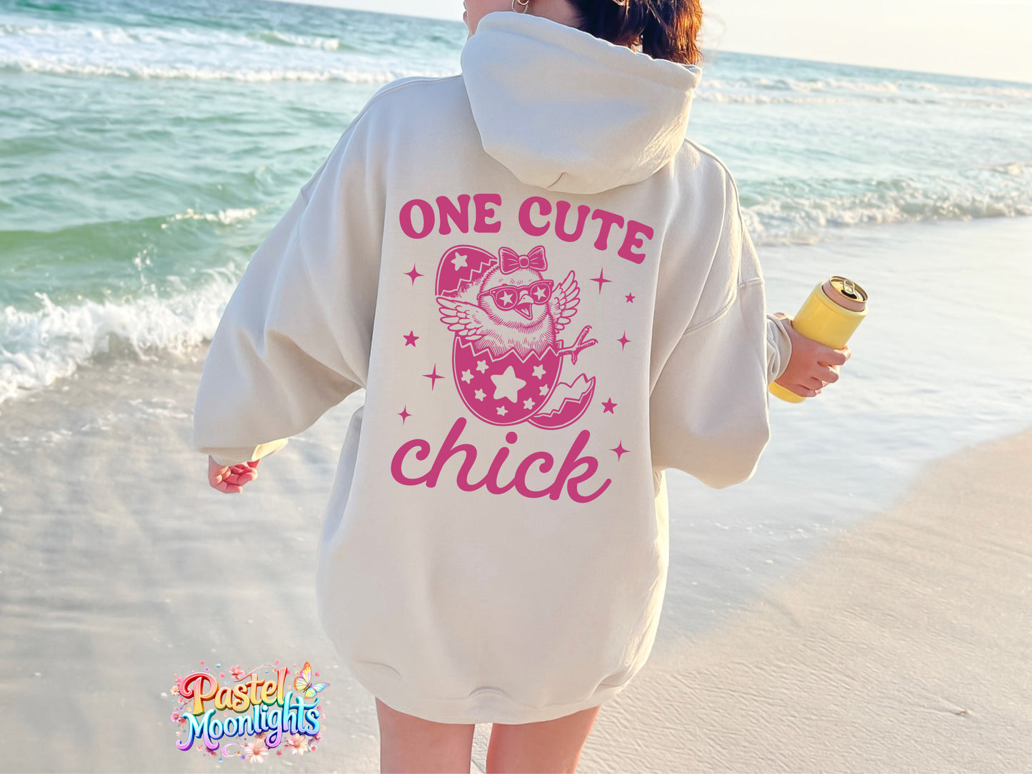 One cute chick DTF Print Ready to Press