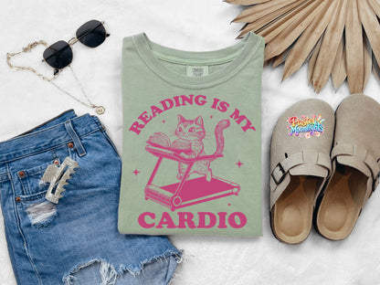 Reading is my cardio DTF Print Ready to Press