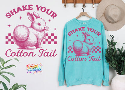 Shake your cotton tail DTF Print Ready to Press