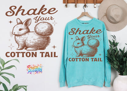 Shake your cotton tail 1 DTF Print Ready to Press