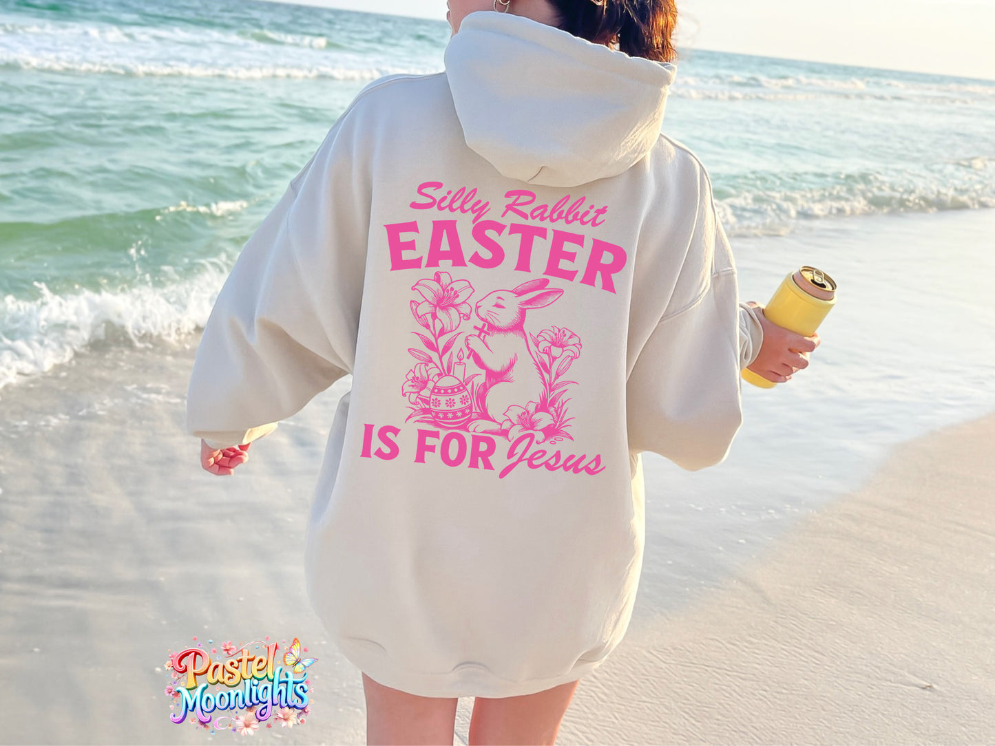 Silly rabbit easter is for jesus DTF Print Ready to Press