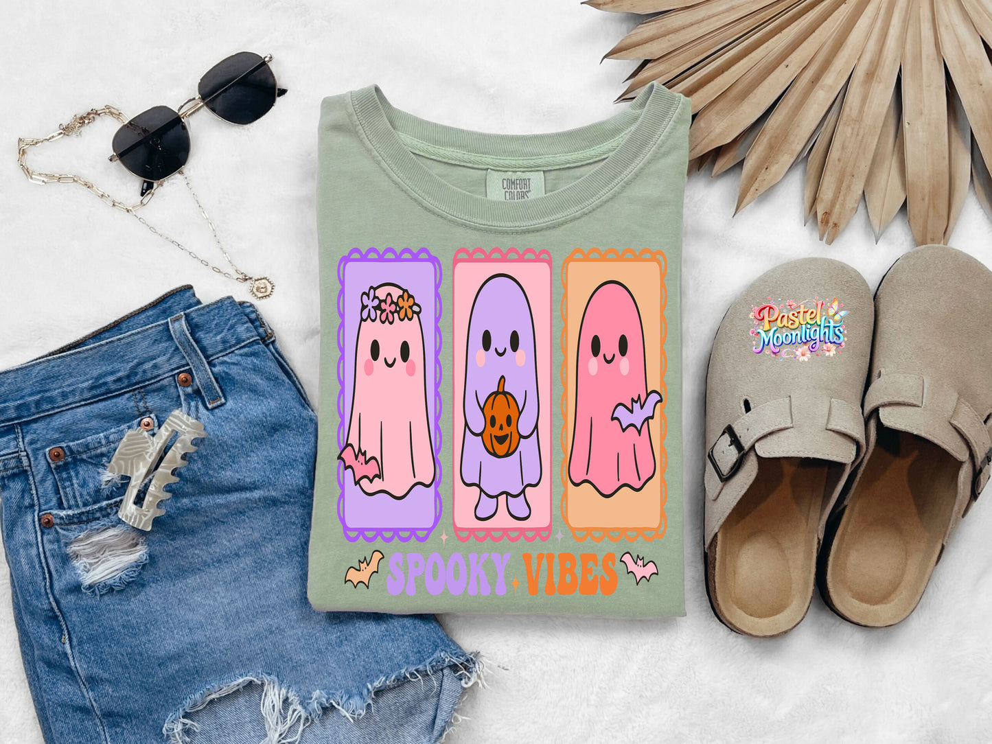 Spooky vibes DTF Print Ready to Press