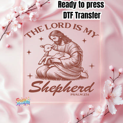 The lord is my shepherd 1 DTF Print Ready to Press
