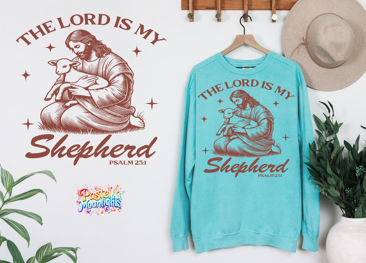 The lord is my shepherd 1 DTF Print Ready to Press