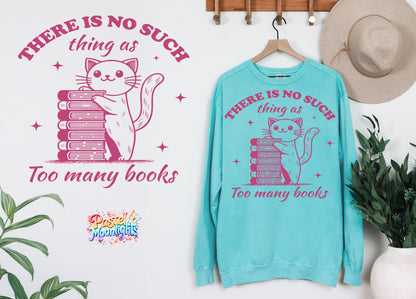 There is no such thing as to many books DTF Print Ready to Press